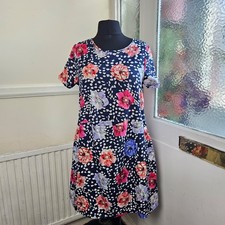 Debenhams navy blue floral - debenhams,