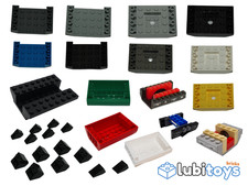 Lego® 9V RC TRAIN Railway Fundament Substruction Waggon 6x4 4x6 6x8 4512 4511