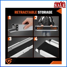 Telescopic Ramps PAIR for Loading over Car Bumpers Mobility Scooter Home Folding