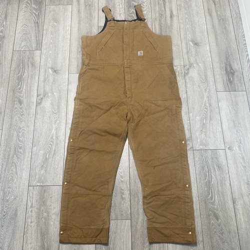 Carhartt brown dungarees - brown,