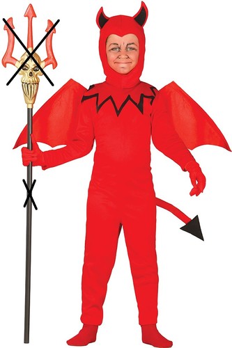 Childs halloween winged - halloween, devil