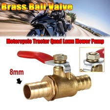 In-Line Fuel Tap Brass 8mm