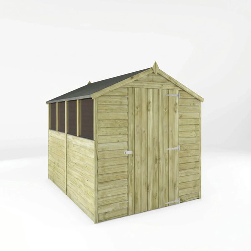 8x6 wooden garden shed - garden,