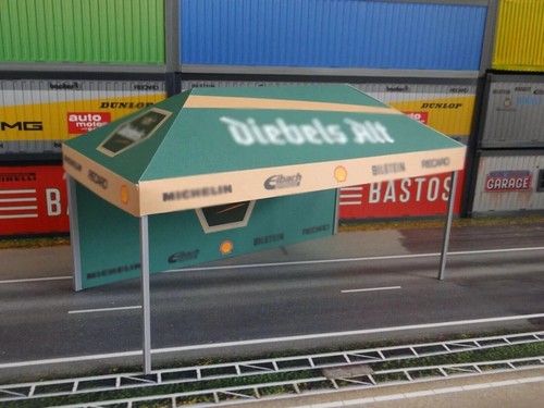 Diorama display sports car - diorama,