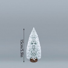 Mini Christmas Tree Pine Tree Tiny Sisal Trees Xmas Tabletop Decor Ornament UK