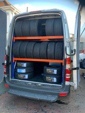 SET AR1 *NEW* MEDIUM DUTY VAN TYRE STORAGE RACK 160cm LONG x 150cm HIGH