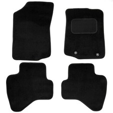 Fits Peugeot 108 Tailored Carpet Car Mats 2014 to 2021 4pc Black Floor Set
