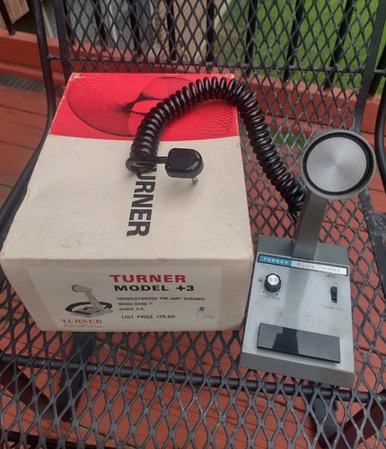 Turner mic plus 3 - 3, amplified