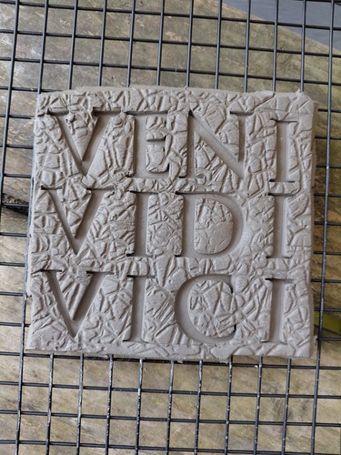 Veni vidi vici handmade - veni, clay