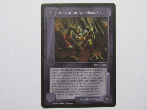 Orcs the ash mountains - orcs, of