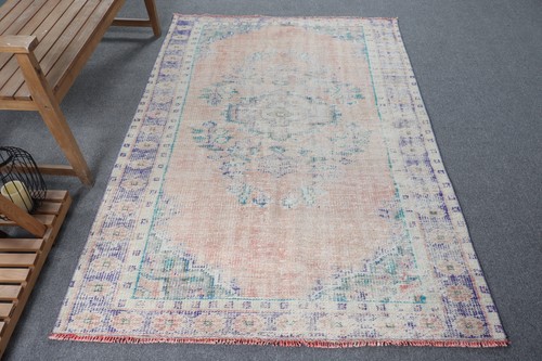 Turkish vintage rug 6x6 - turkish, 4,6x6,7