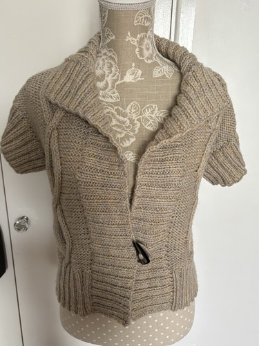 Hand knitted aran style cable - aran,