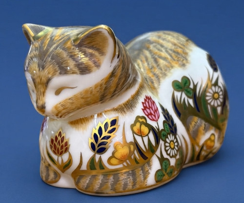 Rare royal crown derby clover - royal,