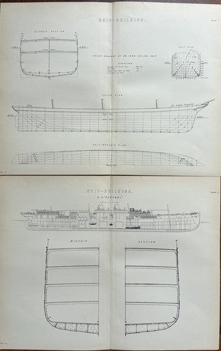 Antique naval architecture - antique,