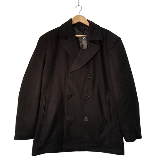 Unbranded wool mix pea coat - mix,