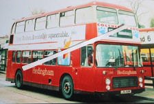 HEDINGHAM & DISTRICT  BRISTOL VR ECW L165 - LRA801P new to MIDLAND GENERAL