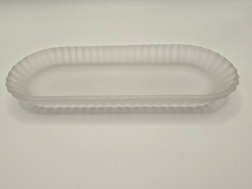 Vintage 1960s frosted glass - 1960s,