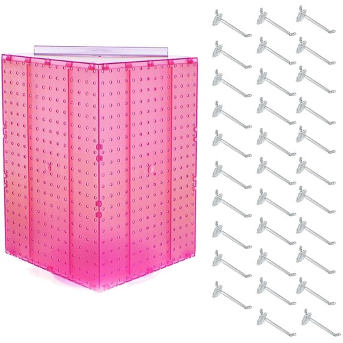 Rotating countertop pegboard - rotating,