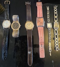6 WRISTWATCHES (4 MENS AND 2 LADIES) SECONDA, ZEON, CHARLES DELON. LAMBRETTA. 