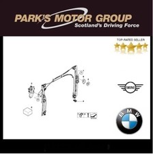 MINI Genuine Door Window