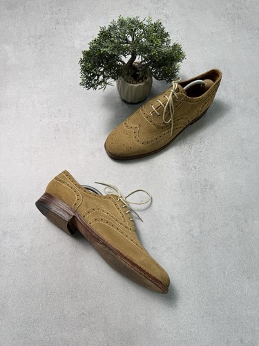 Grenson leather suede oxford - grenson,