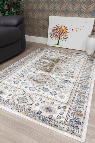 Modern natural rug living room - natural,