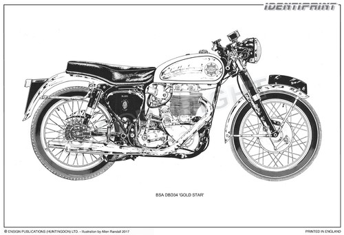 Bsa gold star clubmans - bsa,