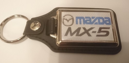 Mazda mx5 logo leather - mx5, keyring