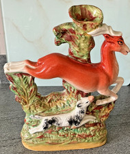 Victorian Staffordshire Stag