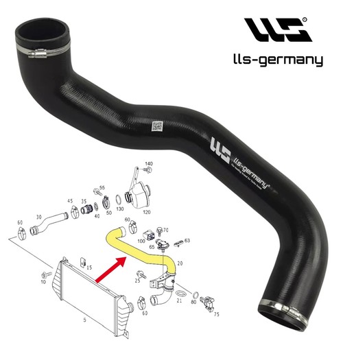 Intercooler hose for mercedes - hose,