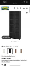 IKEA BILLY BOOK CASE WITH