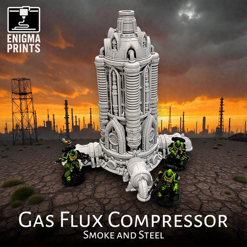 Gas flux compressor - gas,