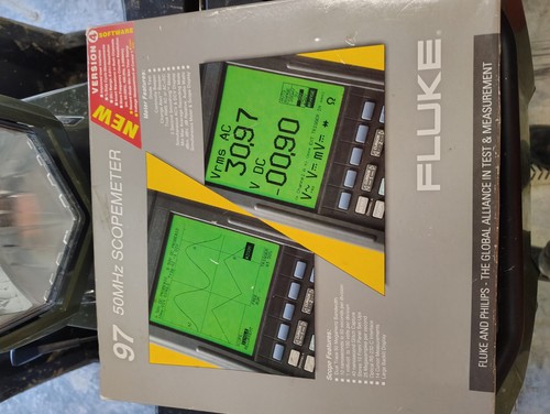 Fluke 50mhz 2ch scopemeter - fluke,