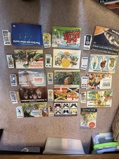 100s vintage tea cards, IncThunderbirds,man from uncle books v cards