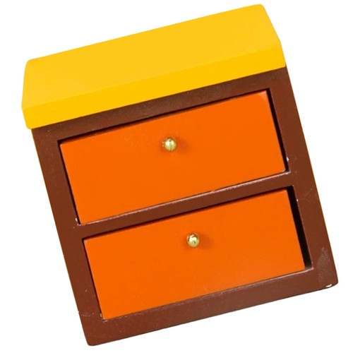 Mini bedside table - table, house