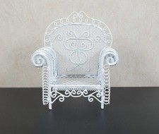 Dollhouse Patio Chair White
