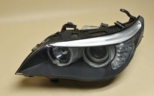 Headlight BMW 5-Series E60 E61 LCI 2007-2010 HALOGEN, left side, passenger side