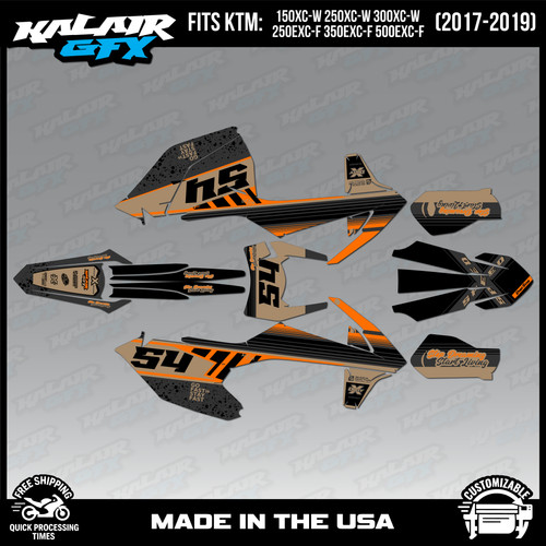 Graphics kit for ktm - for,