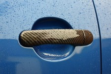 Mk1 Skoda Fabia VRS Carbon Style Door Handle Covers