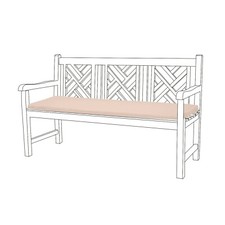 3 Seater Garden Bench Pad