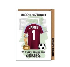 Personalised West Ham Football