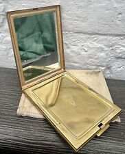 Vintage Kigu Powder Compact 1960s Mirror Square & Slip Case