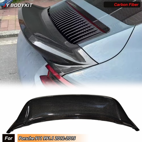 Carbon style rear spoiler - carbon,
