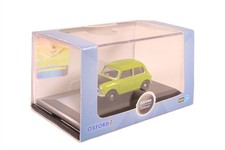 Oxford Diecast 1:76 OO GAUGE   76MN005    CLASSIC MINI    'MR. BEAN'  LIME GREEN