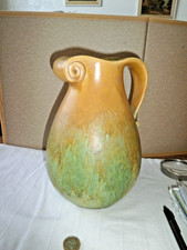 Empire Ware-large scroll lipped jug in excellent condition