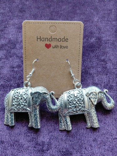 Large ornate handmade - large, silver