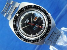 Seiko 5 Sports Diver  Automatic Watch 6106 8120 Vintage November 1968