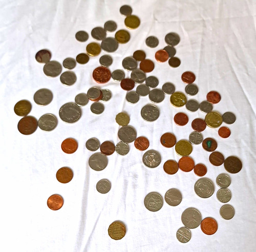Assorted world coins bulk - world,
