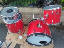 Premier drum kit with snare