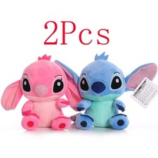20CM Lilo and Stitch Leroy Angel Plush Soft Toy Teddy Doll Stuffed Toy Kids Gift